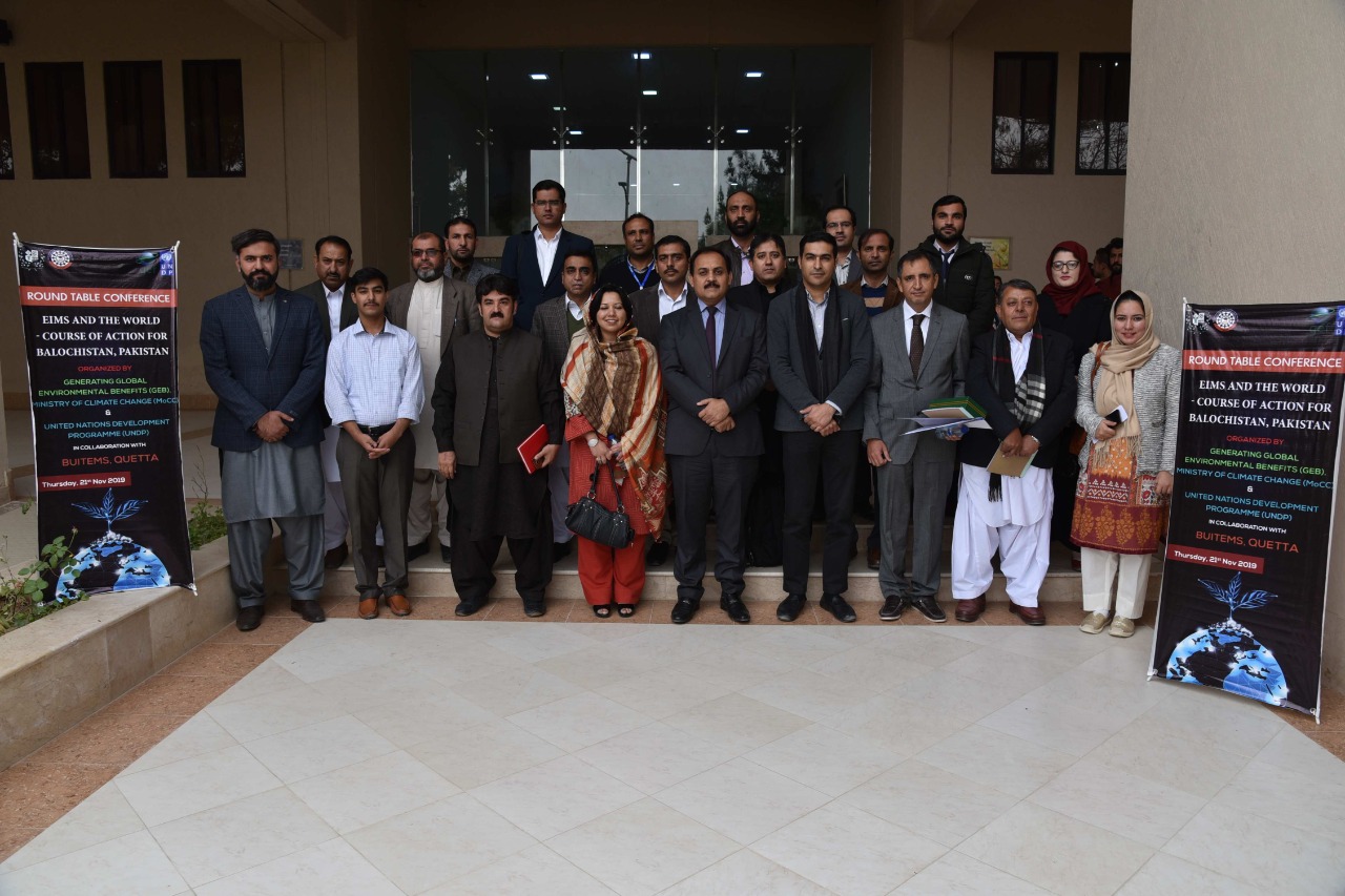 Group photo at BUITEMS, Quetta.